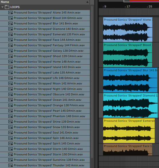 'Strapped' Drill Melody Loops Sample Pack Drill Loops in DAW