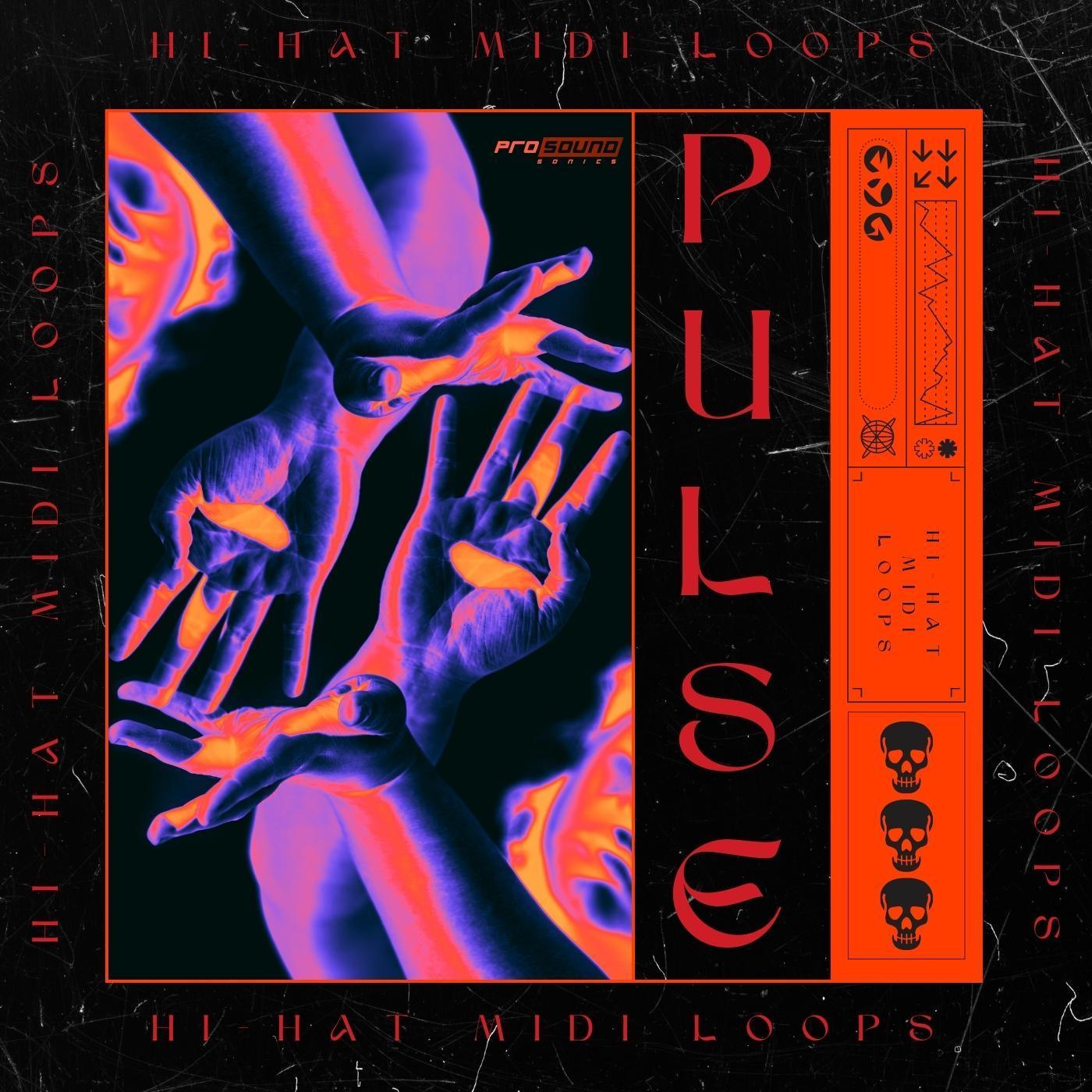 'Pulse' Hi-Hat MIDI Loops Pack - Prosound Sonics