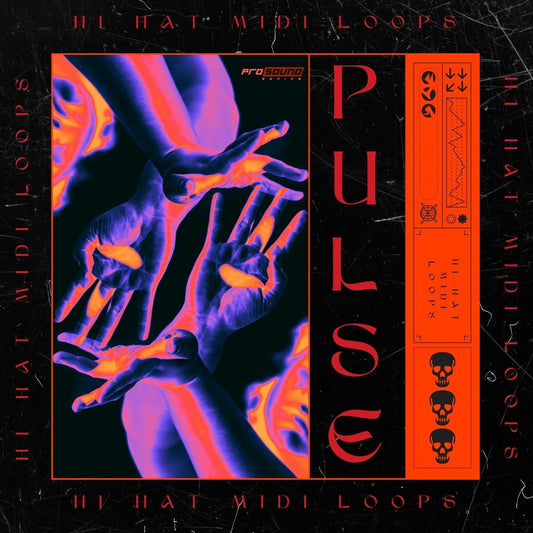 'Pulse' Hi-Hat MIDI Loops Pack - Prosound Sonics